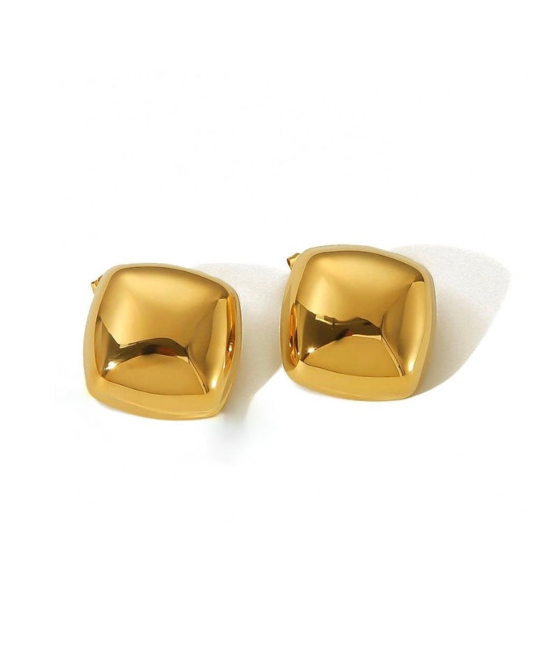 Areeba square stud earrings