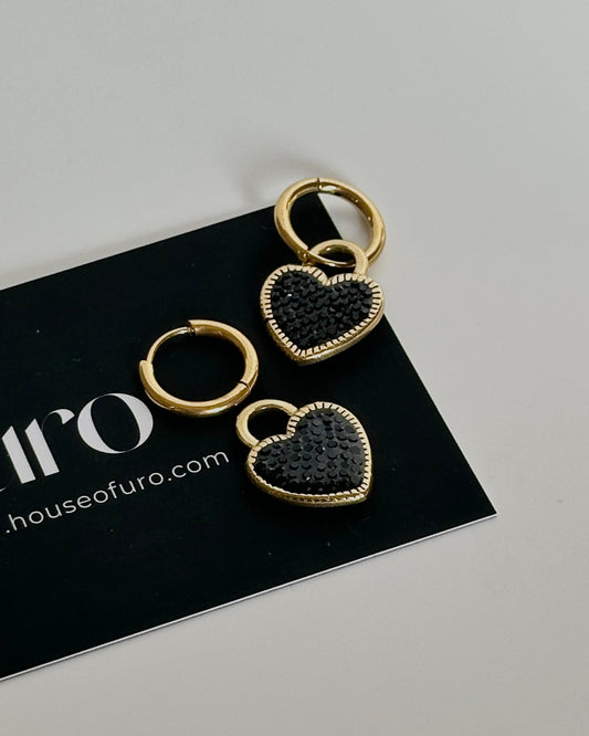 Cali Heart Earrings