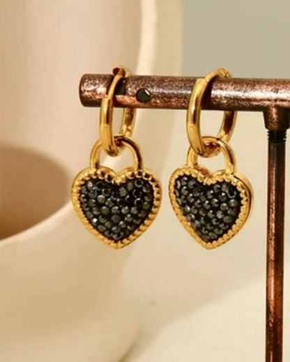 Cali Heart Earrings